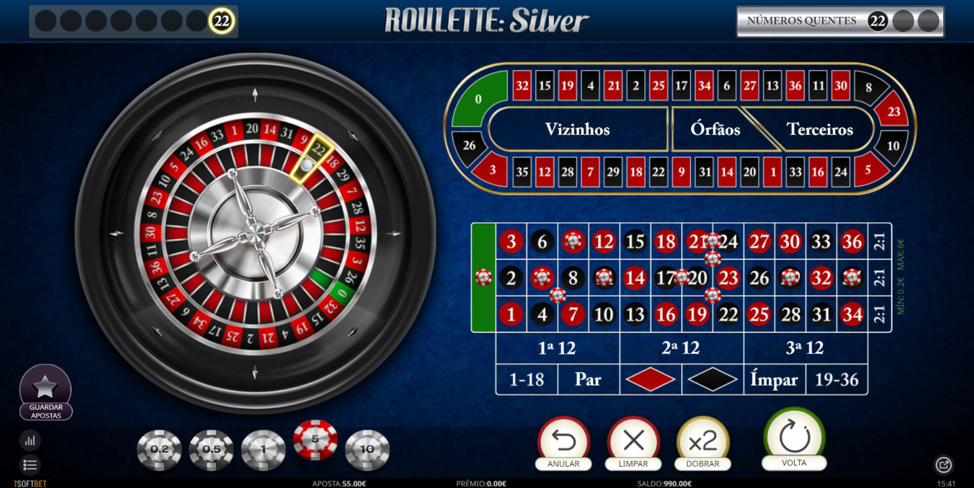 European Roulette Silver
